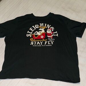 NWOT Old Navy Dark Green Soft-Washed Tee